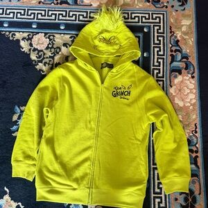 Dr. Seuss Grinch Hoodie - Neon Yellow